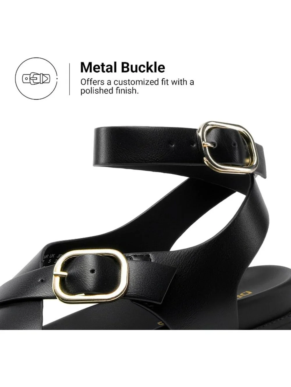 Women's Black Flat Solid Thong Comfortable Footbed Platform Strappy Sandal Shoes